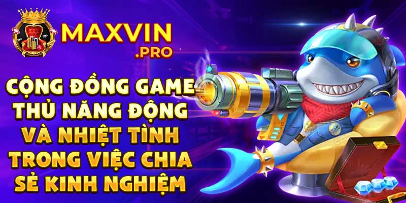 Cộng đồng game thủ năng động và nhiệt tình trong việc chia sẻ kinh nghiệm